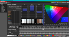 ColorChecker antes da calibração