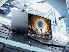 O Chuwi GameBook oferece iluminação de fundo RGB por tecla, bem como um teclado numérico dedicado. (Fonte da imagem: Chuwi)