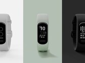 O Garmin Vivosmart 5 vem em dois tamanhos e três cores. (Fonte da imagem: Garmin)