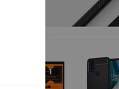 O suposto vazamento do caso Spigen OnePlus 9. (Fonte: MySmartPrice)