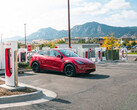 O Model Y agora pode ser adquirido com Supercharging vitalício gratuito (imagem: Tesla)