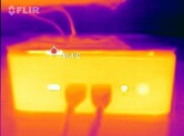 Temperaturas médias da caixa de carga