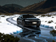 O sedã elétrico Huawei Stelato S9 construído pela BAIC.