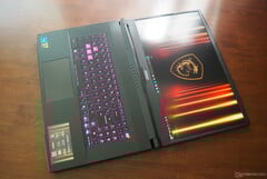 8 GB de VRAM (ou menos) podem causar mais problemas com mais frequência, como mostrou nossa análise do MSI Katana 17 HX com uma RTX 5070 (Fonte da imagem: Notebookcheck)