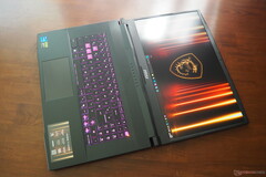 8 GB de VRAM (ou menos) podem causar mais problemas com mais frequência, como mostrou nossa análise do MSI Katana 17 HX com uma RTX 5070 (Fonte da imagem: Notebookcheck)