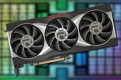 O carro-chefe Radeon RX 6900 XT (na foto) poderia ser superado pela SKU de nível de entrada da próxima geração da AMD. (Fonte da imagem: AMD - editado)