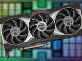 O carro-chefe Radeon RX 6900 XT (na foto) poderia ser superado pela SKU de nível de entrada da próxima geração da AMD. (Fonte da imagem: AMD - editado)