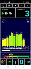 Recepção GPS ao ar livre