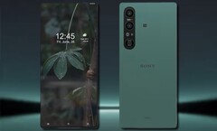 A Sony pode dar adeus tanto à câmera frontal com moldura quanto ao nome Xperia em um futuro próximo. (Fonte da imagem: Sony/PEACOCK - editado)