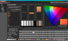 ColorChecker após a calibração