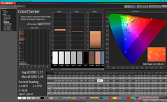 ColorChecker antes da calibração