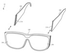 Apple O vidro pode vir com lentes ajustáveis. (Fonte de imagem: Apple/USPTO)