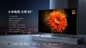 TV Mi Master de 4K 82 polegadas. (Fonte da imagem: Xiaomi TV)