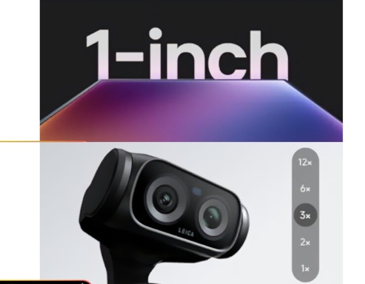 Imagens de marketing vazadas do Insta360 Luna Ultra.