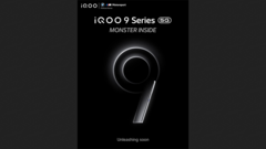 A série iQOO 9 está chegando à Índia. (Fonte: iQOO)