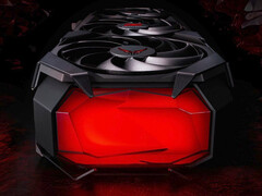 Design da GPU PowerColor RX 9070 XT
