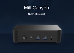 O SimplyNUC NUC 14 Essential possui um processador Intel Core 3 de até 8 núcleos e 10 TB de armazenamento. (Fonte da imagem: SimplyNUC)