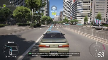 Dirigir até a próxima corrida em um mundo aberto