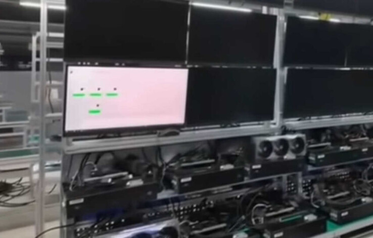 Suposto GeForce RTX 5090 inicializa com sucesso. (Fonte da imagem: BiliBili)