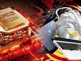 A MECHREVO produziu alguns notebooks 7845HX e 7945HX acessíveis para gamers na China. (Fonte da imagem: AMD/MECHREVO - editado)
