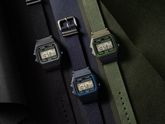 Da esquerda para a direita: Casio F-91WF-1A, F-91WF-2A, F-91WF-3A.
