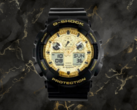 O Casio GA-100GGB-1A9 (na foto) é um dos quatro novos relógios da série Black and Gold. (Fonte da imagem: Hatyai-Nalika, editado)