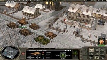 Na imagem: uma captura de tela do jogo “Codename Panzers – Phase One”.
