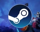 Uma imagem mostrando o logotipo do Steam e o jogo Fellowship, agora com 50% de desconto.