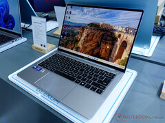 Os detalhes de preço e disponibilidade da série GeekBook ainda não foram revelados. Na foto: o X14 Pro. (Fonte da imagem: Notebookcheck)
