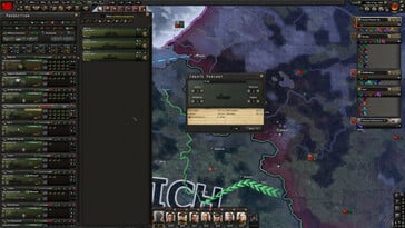 Na imagem: uma captura de tela do jogo Hearts of Iron IV.