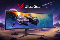 O UltraGear 45GR75DC já está disponível para pré-encomenda. (Fonte da imagem: LG)