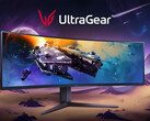 O UltraGear 45GR75DC já está disponível para pré-encomenda. (Fonte da imagem: LG)