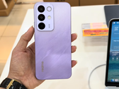 Realme C85 Pro em roxo (Fonte da imagem: LVN Rv no YouTube)