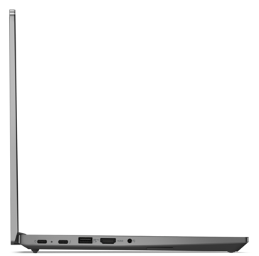Lenovo ThinkPad E14 Gen 5 - Portos - Esquerda. (Fonte da imagem: Lenovo)