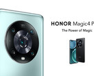 Honor venderá o Magic4 Pro nas cores Preto e Ciano. (Fonte da imagem: Honor)