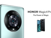 Honor venderá o Magic4 Pro nas cores Preto e Ciano. (Fonte da imagem: Honor)