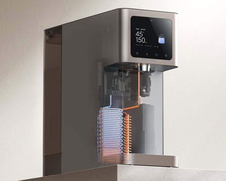 O Mijia Desktop Water Purifier Cold Boiled Water Edition da Xiaomi está disponível na China. (Fonte da imagem: Xiaomi Youpin)