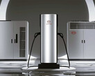 A BYD pretende ter uma rede de 4.000 estações de carregamento de veículos elétricos de 1 MW em um futuro próximo. (Fonte da imagem: BYD/Weibo)