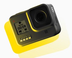 O GoPro Hero 9 deve chegar antes de novembro; o Hero 8 Negro fotografado. (Fonte da imagem: GoPro)