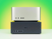 Mac Studio (parte superior), Mini PC Dell XPS RTX Spark (parte inferior).