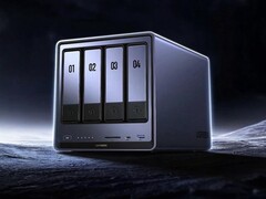 O novo sistema NAS Ugreen DXP4800S apresenta uma configuração de 4 baias e dois slots M.2 que pode acomodar até 136 TB de armazenamento.