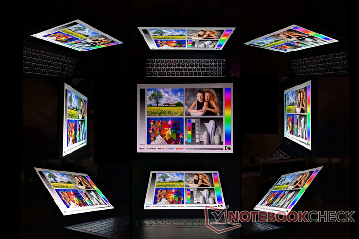 Amplos ângulos de visão OLED