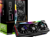 A nova BIOS 450W pode ajudar a EVGA RTX 3080 FTW3 Ultra a manter relógios de impulso mais altos (Fonte de imagem: EVGA)
