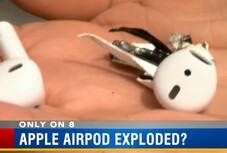 Explodiu Apple AirPod. (Fonte de imagem: WFLA News)