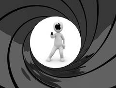 É bastante improvável que o agente duplo do Apple estivesse armado (Imagem: Peggy Marco, Apple, editado)