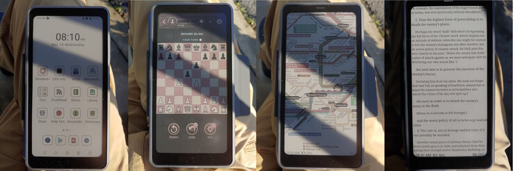 Luz solar direta da manhã.