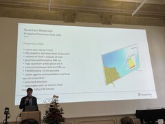 As vantagens das hastes quânticas (Fonte da imagem: Andreas Sebayang/Notebookcheck.com)