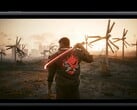 Uma representação do Nintendo Switch 2 jogando Cyberpunk 2077 (fonte da imagem: CD Projekt Red)