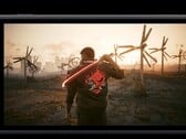 Uma representação do Nintendo Switch 2 jogando Cyberpunk 2077 (fonte da imagem: CD Projekt Red)