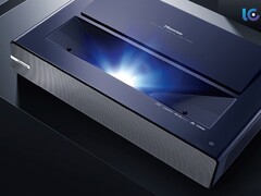 Você pode controlar o projetor Hisense PX1 TriChroma Laser Cinema com os comandos de voz do Google Assistant ou do Amazon Alexa. (Fonte de imagem: Hisense)